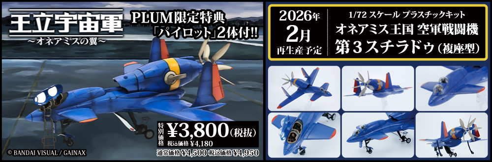 オネアミス王国 空軍戦闘機 第3スチラドゥ(複座型) 特設ページ