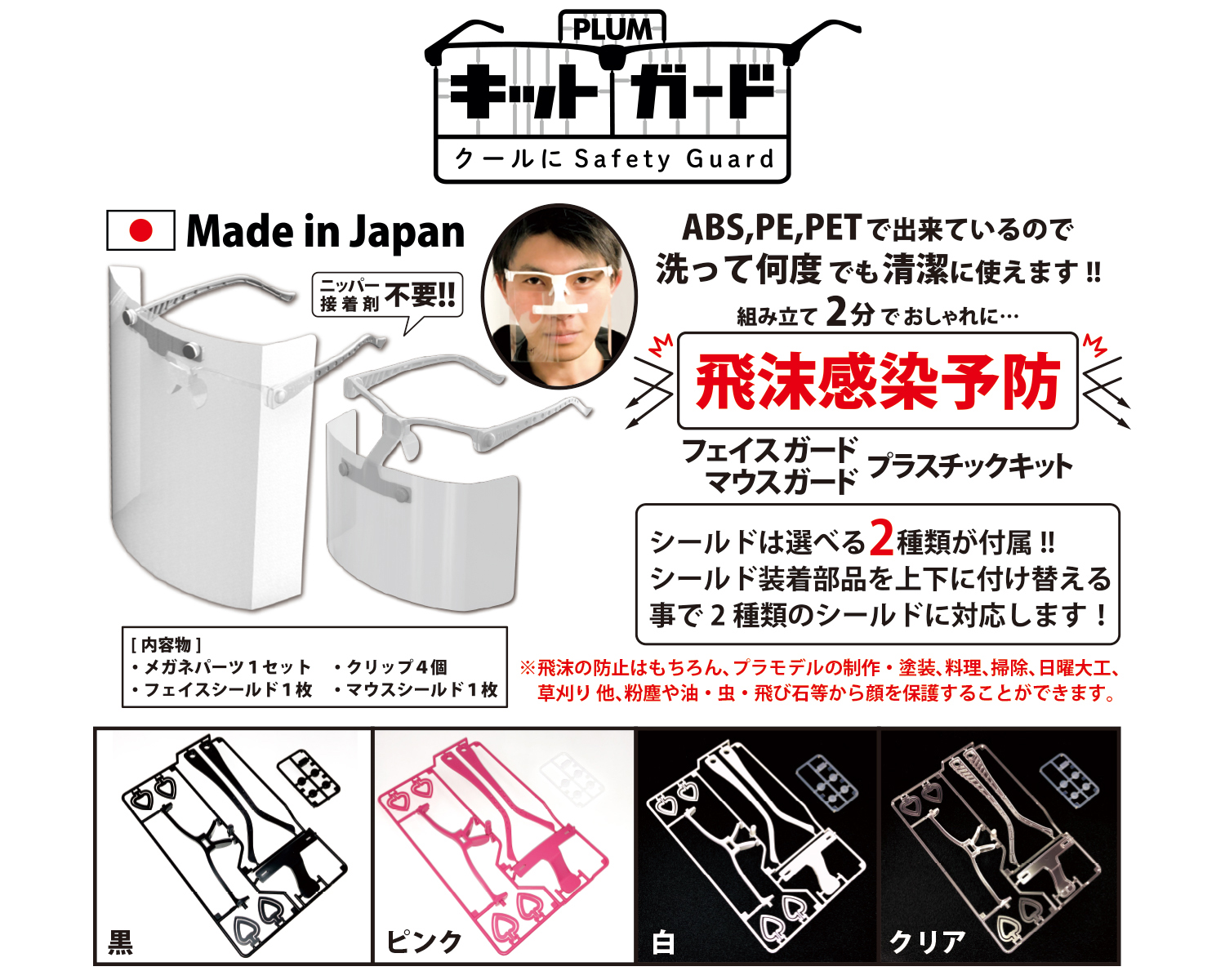 生着密着型プラスチックキット　キットガード 特設ページ