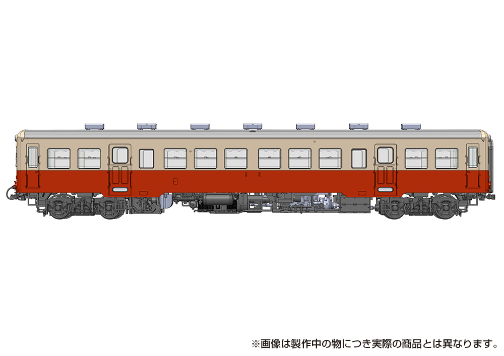 PP099 小湊鉄道 キハ200形 前期型 ボディ着色済み組立キット(動力無し) HOゲージ 鉄道模型 PLUM(プラム)