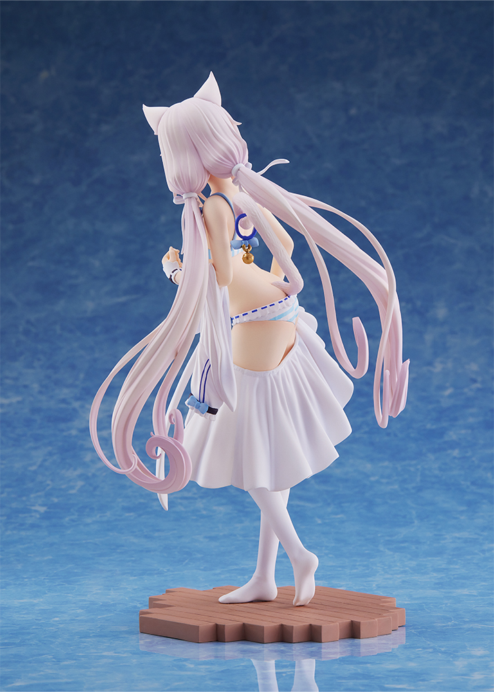 PLUM SHOP限定特典付属 バニラ〜着替えのひと時〜 ネコぱら 1/7 完成品 フィギュア(PF201) PLUM(プラム)