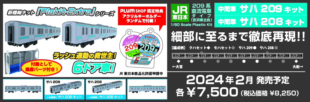 JR東日本209系直流電車タイプ(京浜東北色)  特設ページ